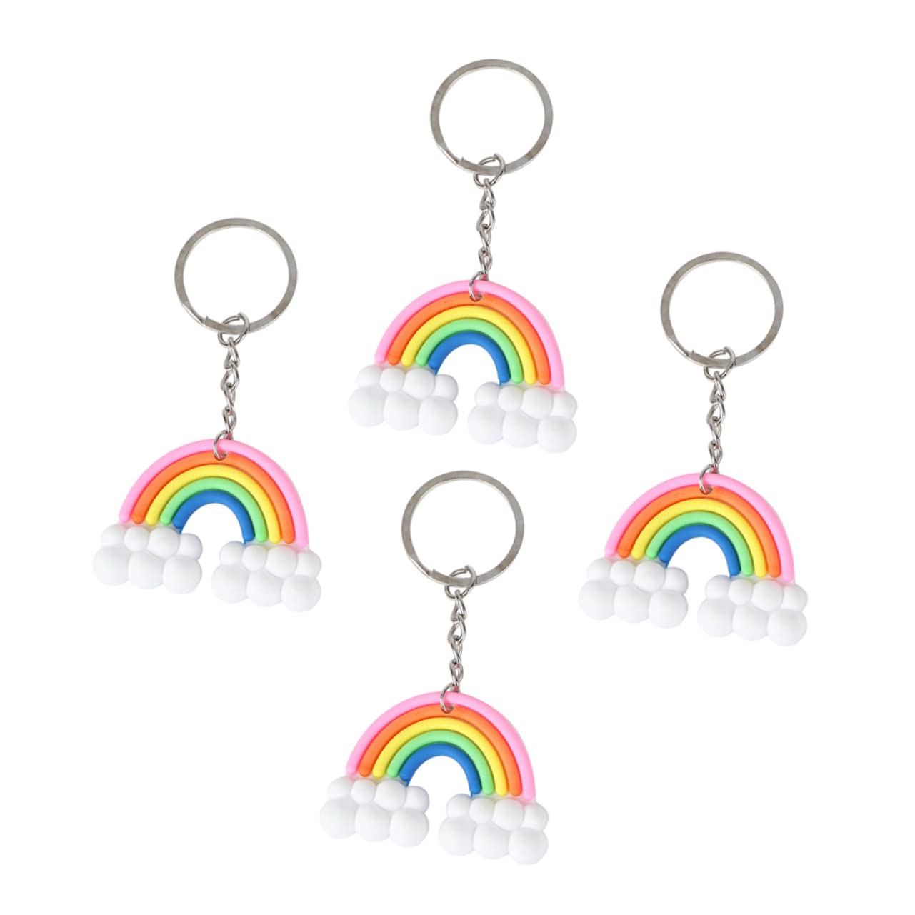 Amazon.co.jp: [PACKOVE] レインボーキーホルダーキーチェーン